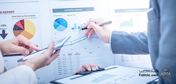 خروجی گزارش های نموداری و عددی از CRM