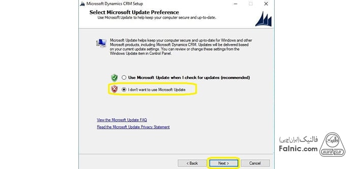 مرحله شانزده از نصب Microsoft Dynamics 365 version 9 مرحله شانزده از نصب Microsoft Dynamics 365 version 9
