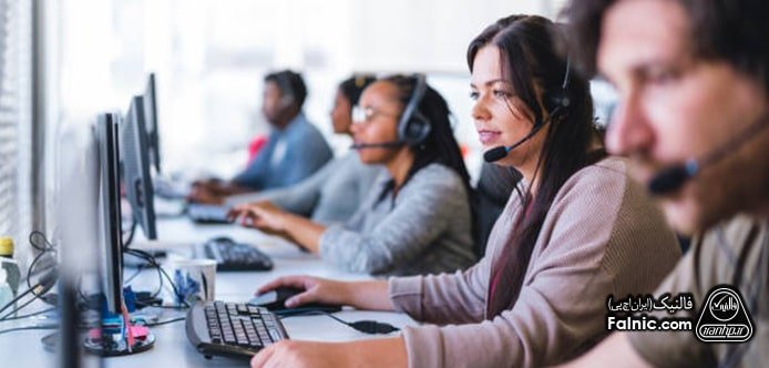 قطع نکردن حرف مشتری