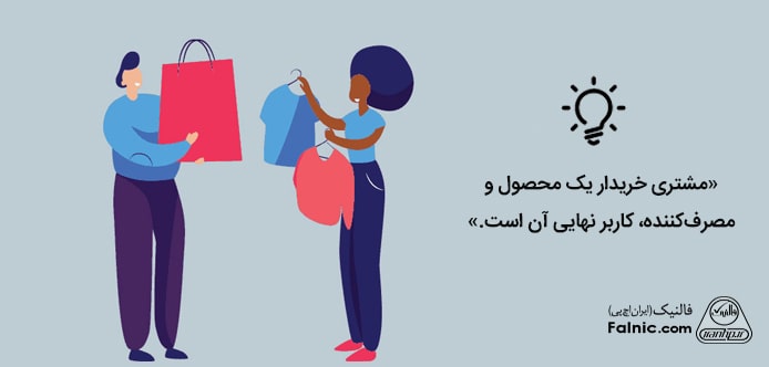 تعریف مصرفکننده و مشتری تعریف مصرفکننده و مشتری