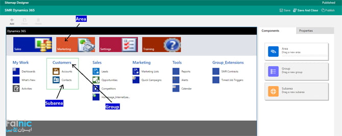 قابلیت app در Dynamics 365 Microsoft قابلیت app در Dynamics 365 Microsoft