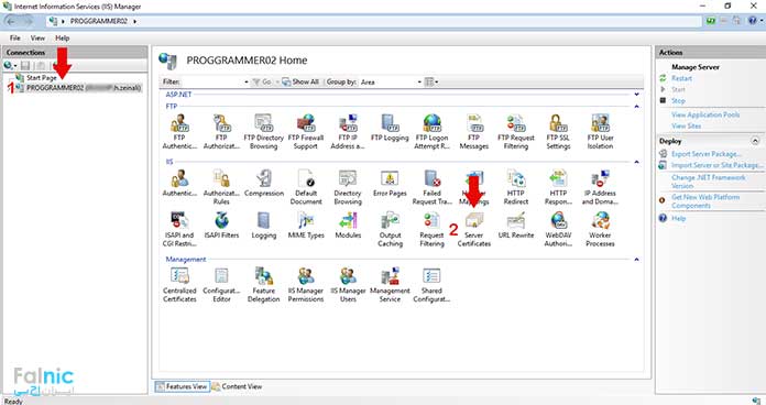ایجاد Certificate ساده برای سرور CRM ایجاد Certificate ساده برای سرور CRM