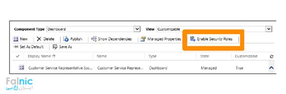 ویرایش داشبوردهای سیستمی در CRM