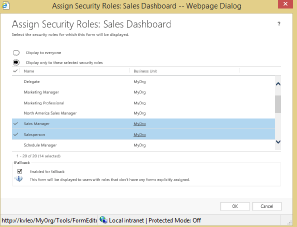 ویرایش داشبوردهای سیستمی در CRM
