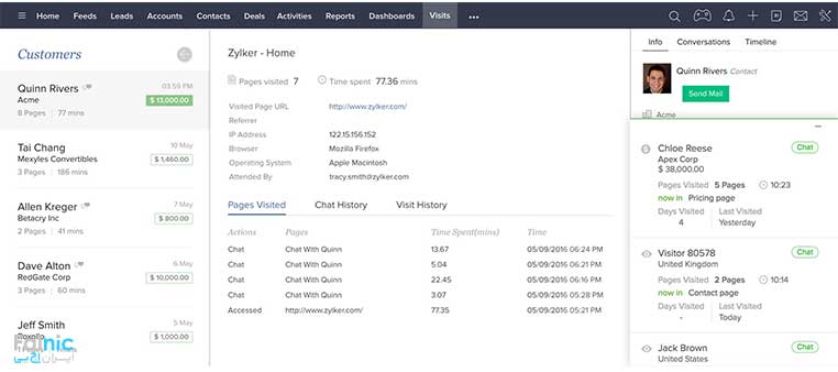 درباره Zoho CRM درباره Zoho CRM