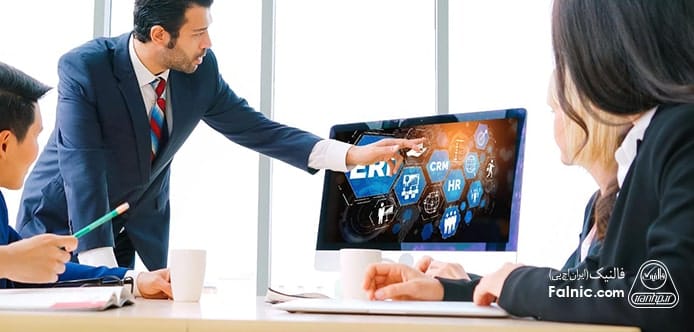 جلسه با کارکنان برای پیاده سازی ERP